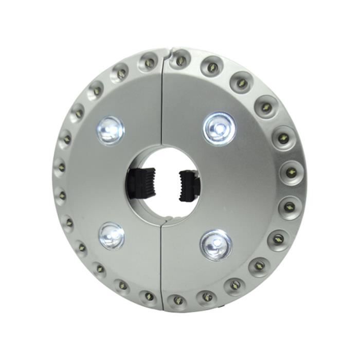 1 pièces lumière de parasol de Patio 3 modes d'éclairage 28 LED parapluie pôle Lmap lampe LAMPADAIRE DE JARDIN - LAMPE DE JARDIN