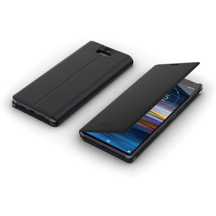 Original Sony Xperia 10 Style Cover Stand SCSI10 Case Cover Black