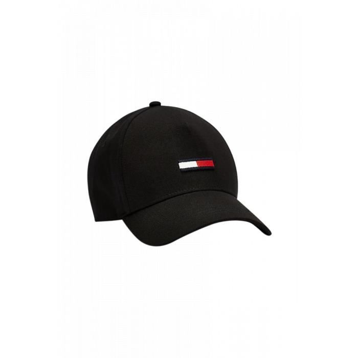 Casquette Avec Patch Drapeau TU Noir