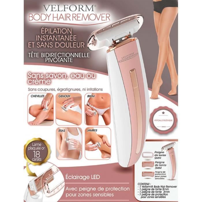 Epilateur corps Body Hair Remover - Venteo - Blanc - Adulte
