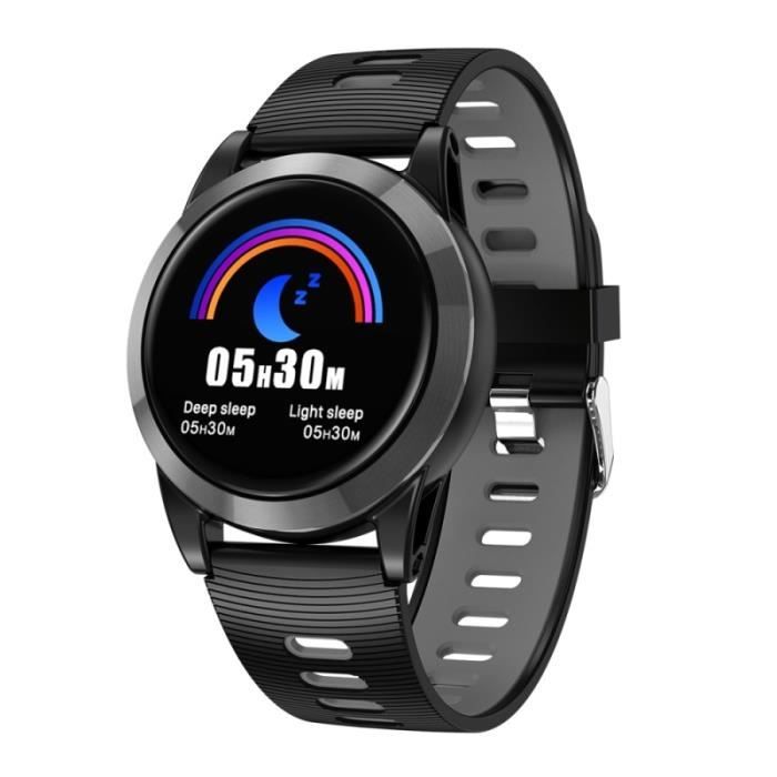 Montre Connectée Ios Android Smartwatch Tactile Ips 1.3 Pouce 2.5d Sport Noir - Yonis