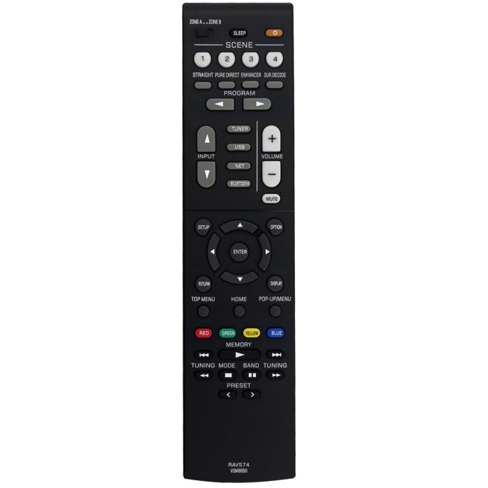 Télécommande Remplacer RAV41 WY19980 for Yamaha AV Récepteur
