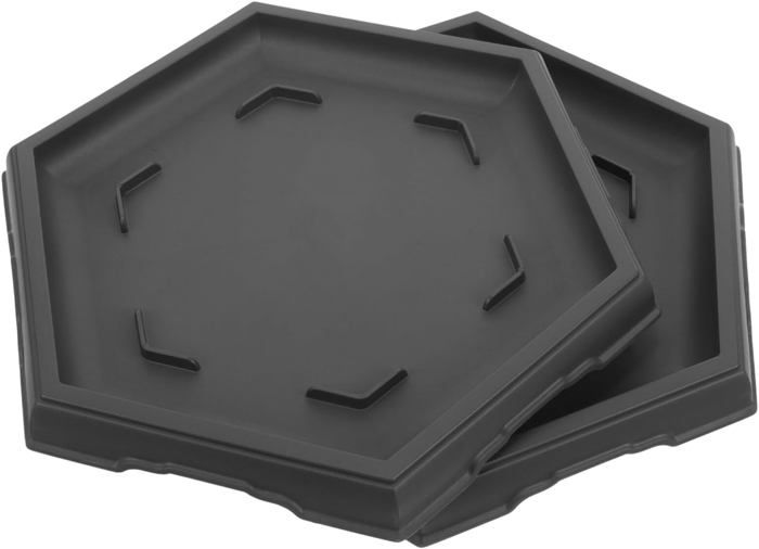 Lot De 2 Soucoupes Pour Plantes M METERXITY - 30cm Diamètre, Plastique Épais Anti-Racines