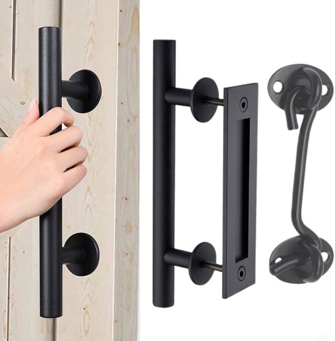 POIGNÉE DE TRACTION Porte Accessoire Grange Tirage Pour Portes Cabanon
