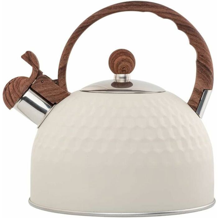 2.5L Moderne Théière Sifflement Bouilloire Bouilloire En Acier 2.5L Moderne Théière Sifflement Bouilloire Bouilloire En Acier