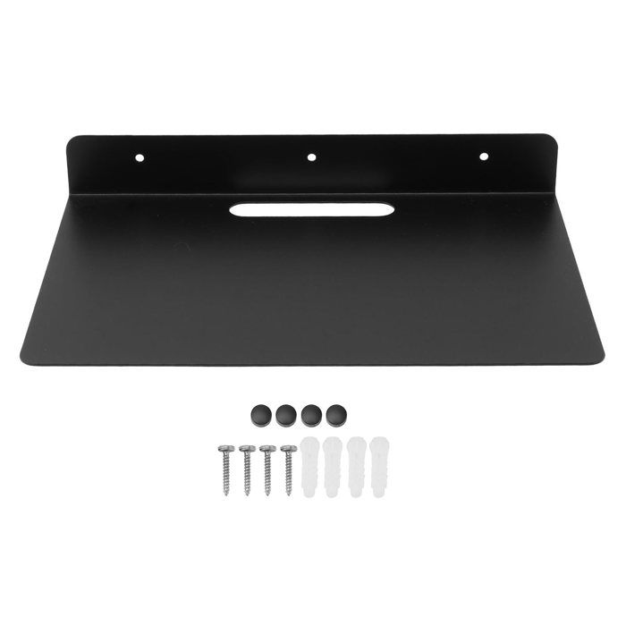 Étagère flottante AV épaissie en métal antirouille support mural pour projecteur décodeur routeur caméra