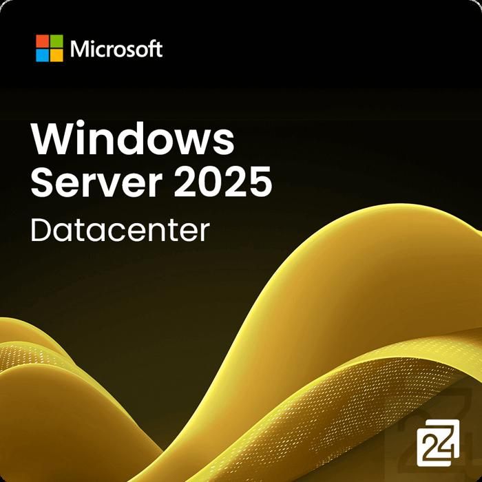 Windows Serveur 2025  Datacenter 16 Core – Clé Microsoft – GLOBAL