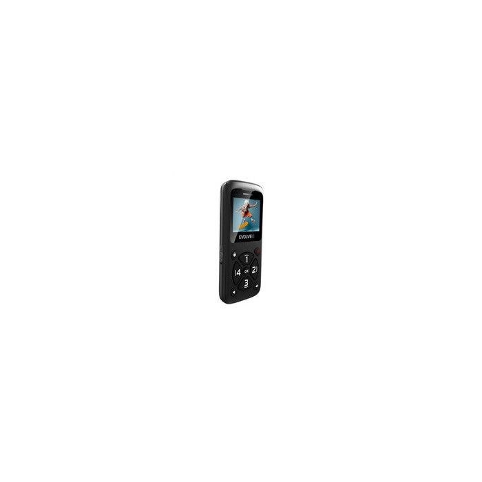 Téléphone senior - EVOLVEO - EasyPhone ID - Écran 2.4 - Batterie 800 mAh - Touche SOS