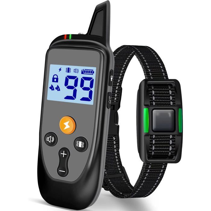 Comparer les prix de Collier De Dressage Pour ChiensCollier Électrique Chien Avec3 Mode De Formation Bip Vibration ChocPortée De 1000M Étanche Ip67