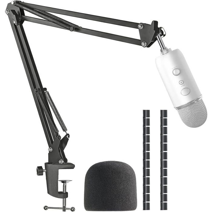 Razer Seiren V2 X Microphone Filtre Anti-Pop, Professionnel Micro Pop Filter Avec Mousse Micro