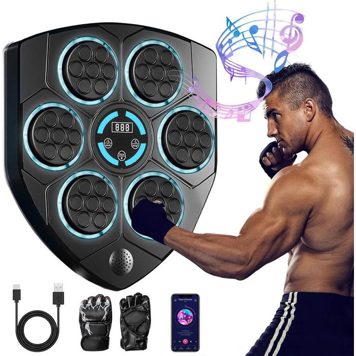 Music Boxing Machine - JORMFTTE - Machine de Boxe Murale Intelligente