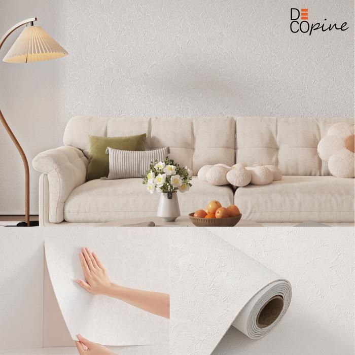 Papier Peint Mural - DECOPINE - Relief 3D - Imperméable - Adhésif - 60x280 cm