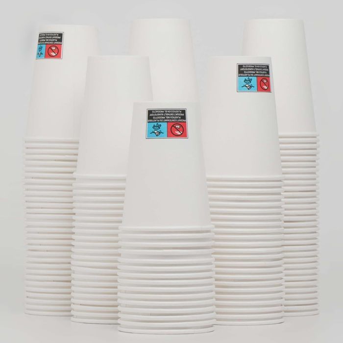 Lot De 1000 Gobelets En Carton 200 Ml Fabriqués En Allemagne - Jetables Pour Distributeurs Automatiques Et Boissons Chaudes