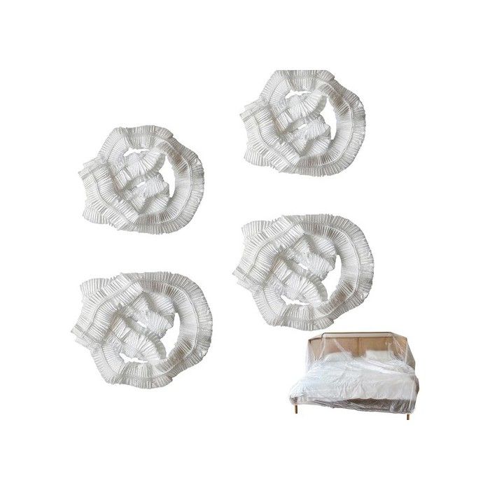 Housse de Canapé en Plastique Housse de Protection pour Canapé Couverture de Meubles Housse De Meubles Housses de Meuble