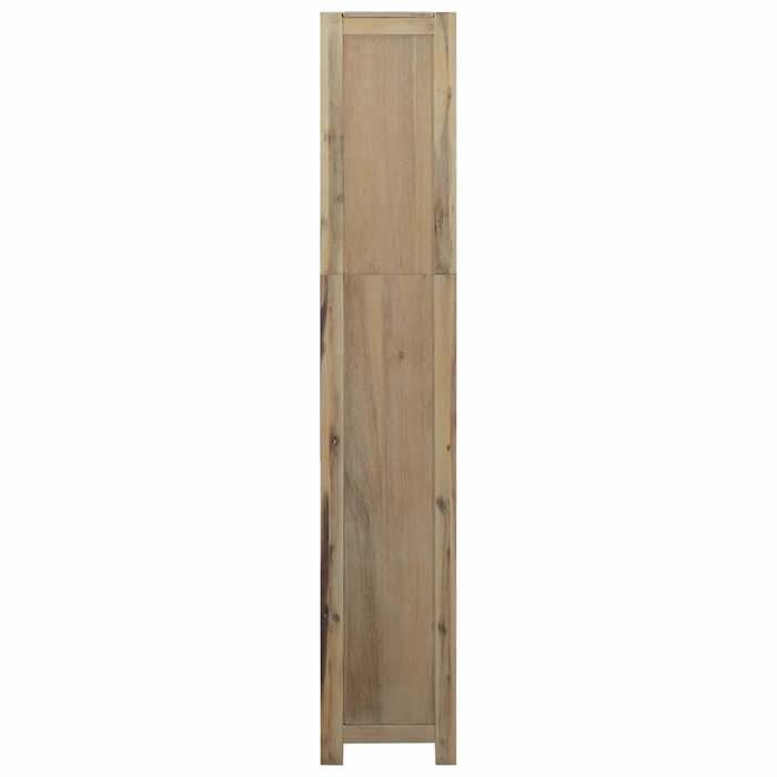 (NEW 2026)Bibliothèque 6 niveaux - Cabinet/Placard pour livres - 80x30x170 cm Bois solide dacacia 8494672