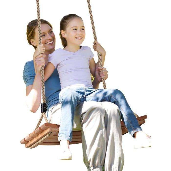 Balançoire extérieure - JAERLIUB - Enfant - Avec toboggan et échelle d Balançoire extérieure - JAERLIUB - Enfant - Avec toboggan et échelle d
