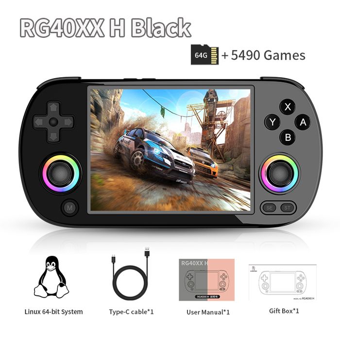 RG40XX H console portable rétro JEU VIDEO CONSOLE RETRO - vue 2