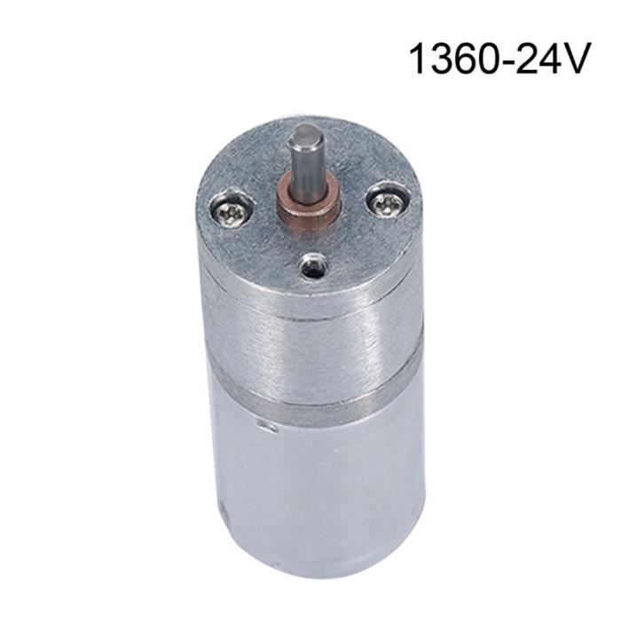 12V - 12rpm - Moteur électrique, 652F, couple élevé, Micro-réducteur de ...