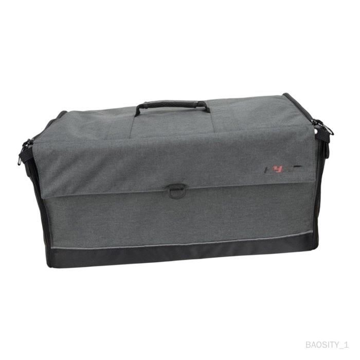 Sac De Rangement Pour Aspirateur De Voiture - Tissu Oxford Résistant, Poignée, Dimensions 37x11x13 Cm (Bleu) - 6