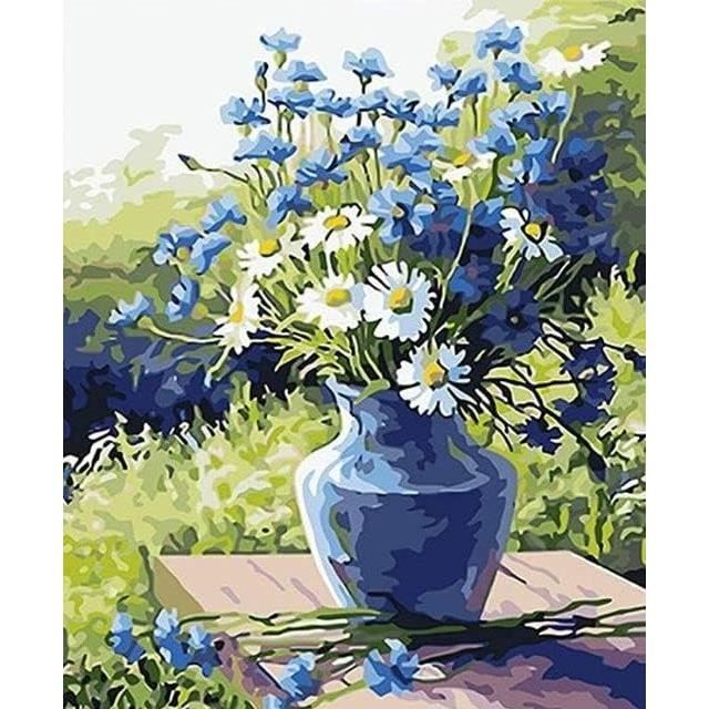 Kit Peinture Par Numéros Yeesam Art – Toile 40x50 Cm – Peintures Acryliques – Pour Adultes Et Enfants – Loisir Créatif