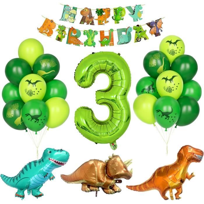 Ballon Forme Dinosaure Triceratops - Décorations Anniversaire