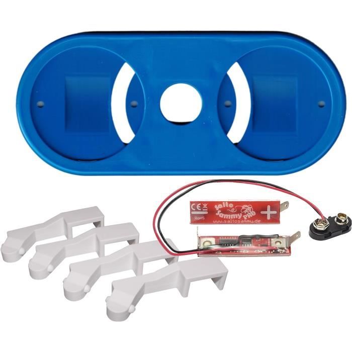 Tapes4you Louie Kit complet pour 8 joueurs Looping Louie avec adaptateur pour 8 personnes Turquoise