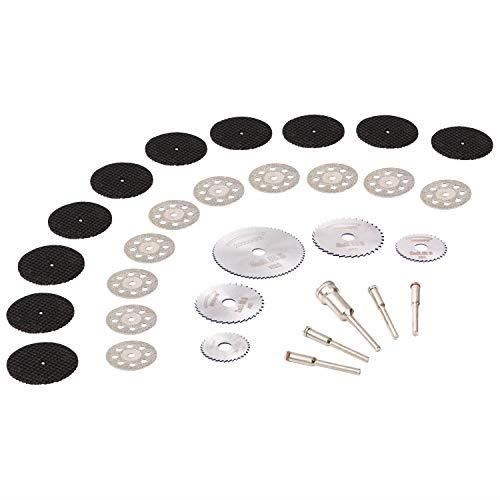 Lot De 20 Mini Disques à Tronçonner Diamantés De 22 Mm Avec