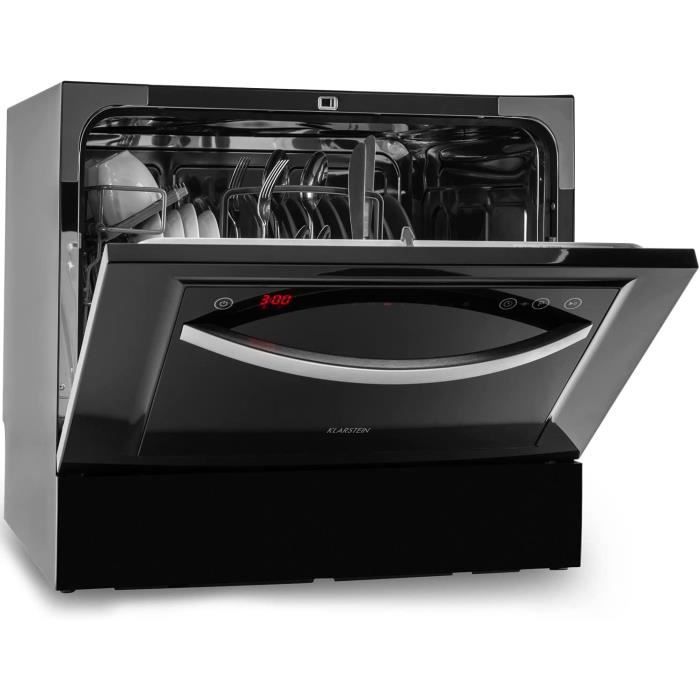 Mini Lave-vaisselle Compact 3 Couverts Avec Réservoir - Silencieux, écran LED, Parfait Pour Petit Espace