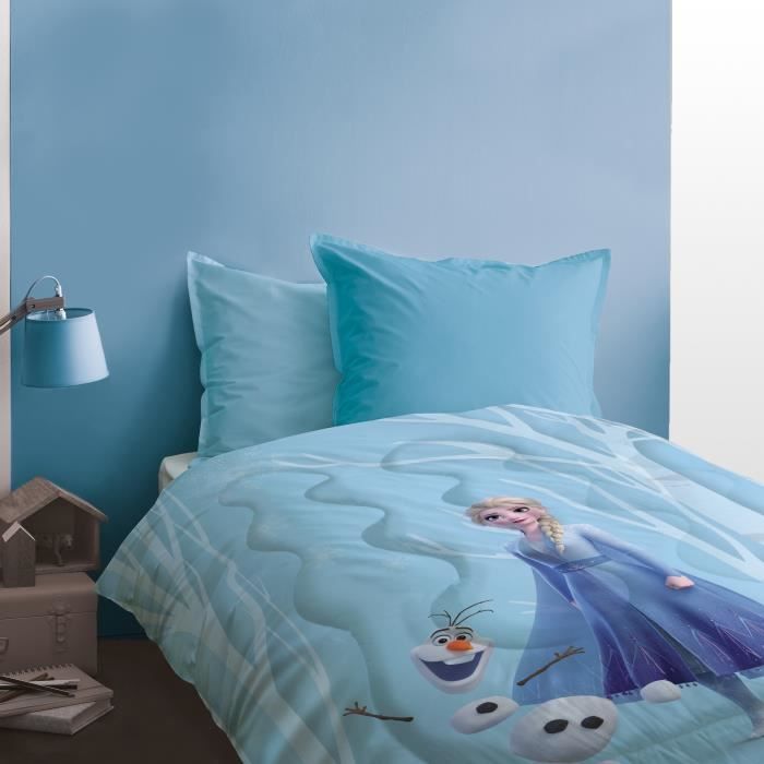 Couette enfant imprimée Disney La reine des neiges 2 - 140x200 cm