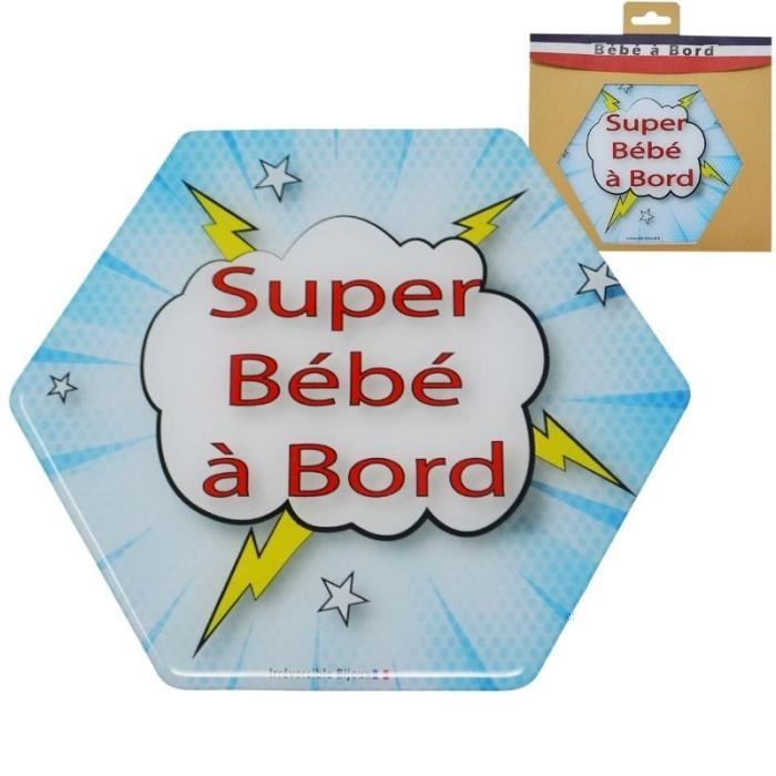 Adhesif Bebe A Bord Ville Personnalisable Pieds Mixte Cdiscount Puericulture Eveil Bebe