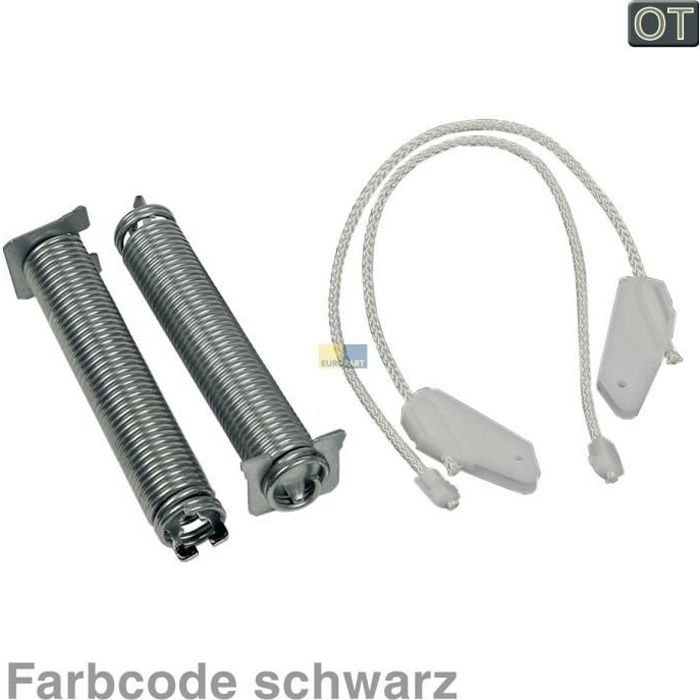 Kit ressorts + câbles de porte pour lave-vaisselle Bosch Neff 754869 VIVA Siemens BSH 00754869
