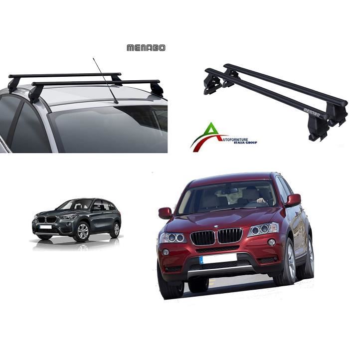 Barres De Toit Apline Pour Dacia Duster 2014-2018 - Noires, Fixation Rail ACE-1
