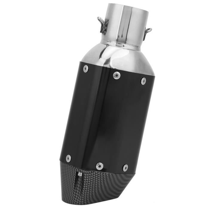 Adaptateur Échappement Moto Qiilu - Acier Inoxydable 51mm à 60mm