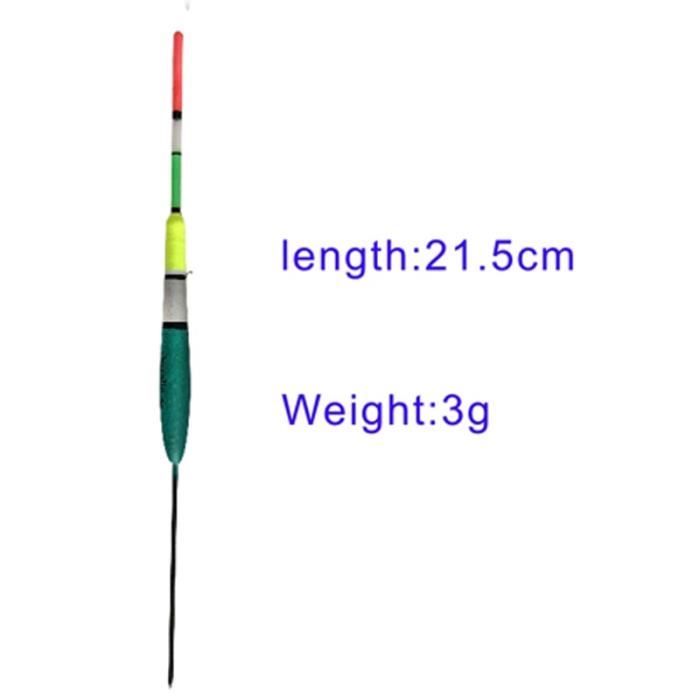 Paradox Fishing Set 5 Flotteurs Pêche - 3g/4g/5g/6g/8g Pour Truite Et Poissons Blancs