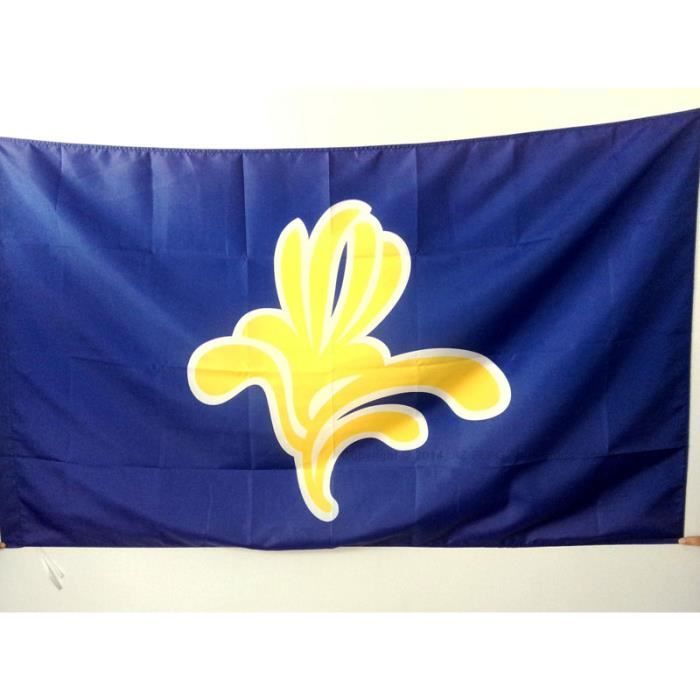 Drapeau Bruxelles Capitale 150x90cm bruxellois Cdiscount