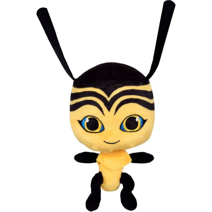Bandai Miraculous Ladybug Peluche 15 cm Pollen Licence Officielle Miraculous Peluche Kwami Abeille Pollen P50694 - vue 10