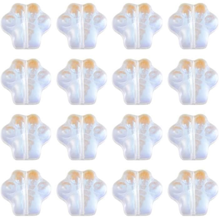 Lot De 80 Perles En Verre Assorties - Formes Et Couleurs Variées Pour Bijoux Et Loisirs Créatifs