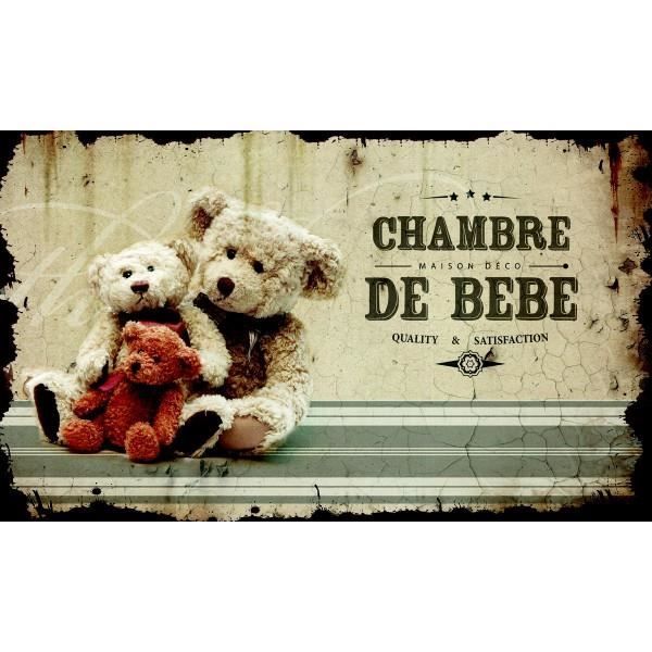 Plaque De Porte Chambre De Bebe Class Deco Cdiscount Maison