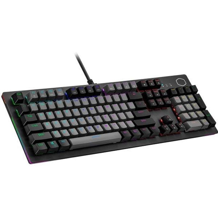 Clavier USB Azerty français Alloy Core RGB - Noir - La Vitrine