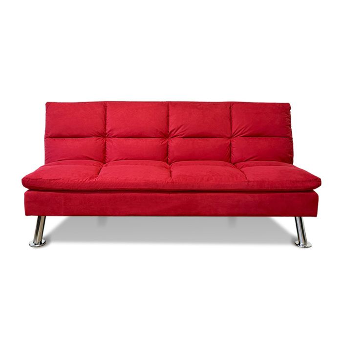 Banquette Clic Clac 3 places rouge - Vanan Banquette Clic Clac 3 places rouge - Vanan