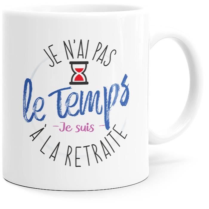 Mug Humour Retraite Collegue Tasse Message Drole Idee Cadeau Original Ami Depart Retraite Pot Homme Femme Anniversaire Noel Cdiscount Puericulture Eveil Bebe
