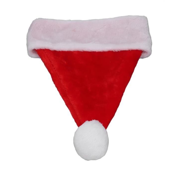Fdit chapeau de fête Chapeau de Noël Doublure Épaissie Courte En