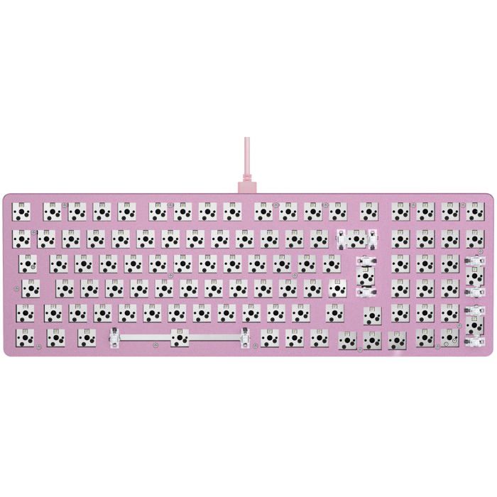 Clavier Mécanique - GLORIOUS - GMMK 2 - Full-Size - Barebone - ISO Layout - Rose