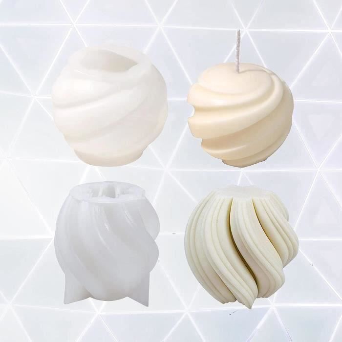 Moule à bougie en silicone, pour savon 3D créatif, moule en silicone fait à la main pour projets d'artisanat Moule à bougie en silicone, pour savon 3D créatif, moule en silicone fait à la main pour projets d'artisanat