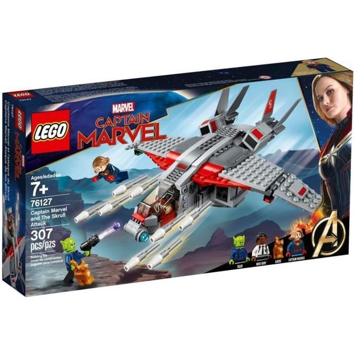 Jeux Lego 76127 Marvel Super Heroes - Captain Marvel et