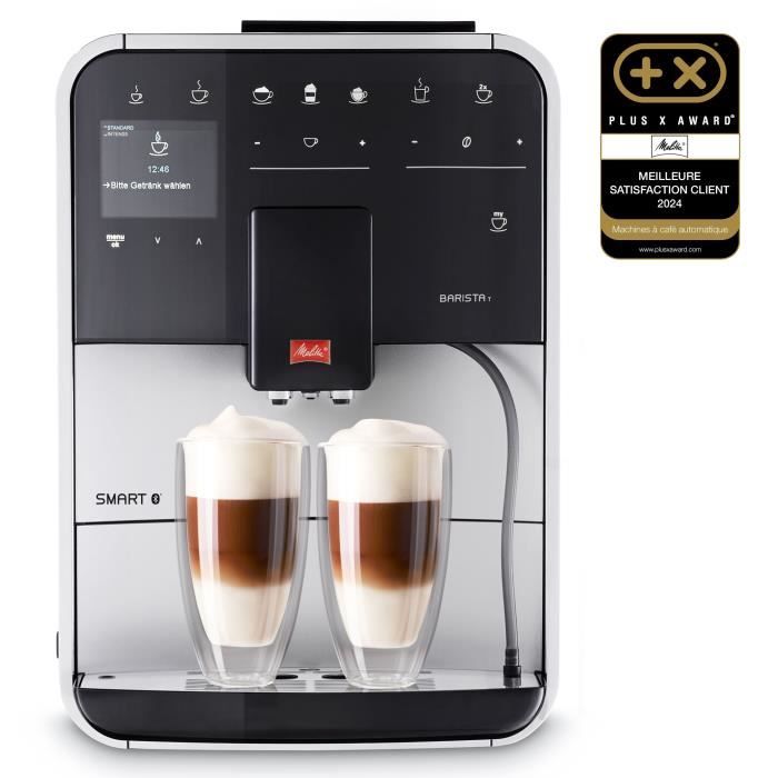 Machine à Café à Grain MELITTA Barista T Smart - Argent (sans réservoir  lait) - Cdiscount Electroménager