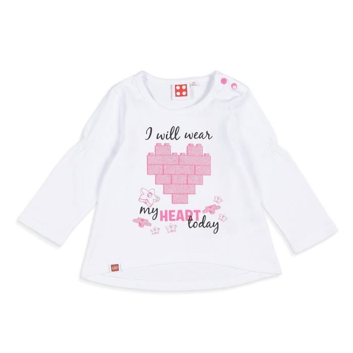 T Shirt Lego Blanc Bebe Fille Blanc Cdiscount Pret A Porter T Shirt Lego Blanc Bebe Fille Blanc Cdiscount Pret A Porter