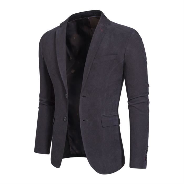 Blazer Homme Slim Fit Onsoyours - Pour Un Look Pro Ou Décontracté, Uni Et élégant