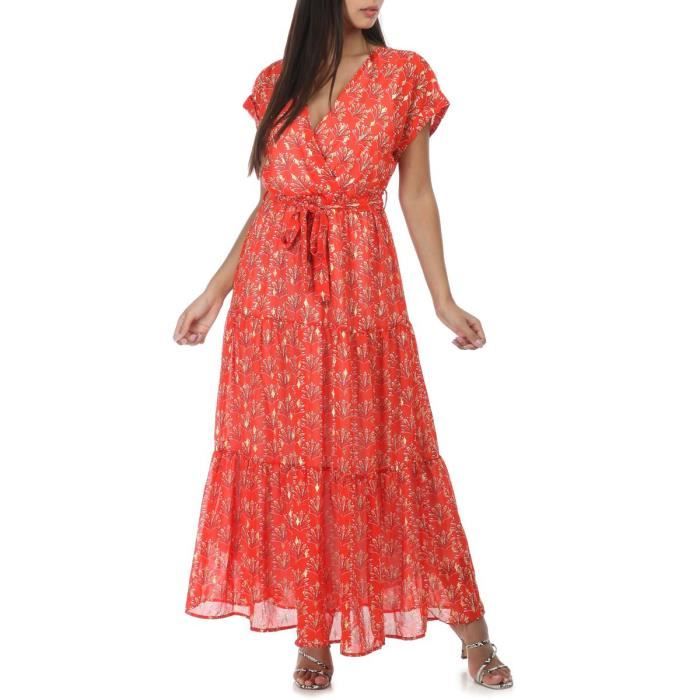 robe rouge cache cache