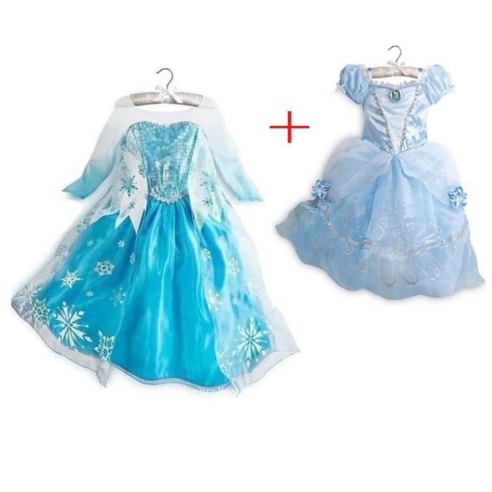 Robe Taille 2 ?? 12 Ans Fille D?�guisement Princesse Beau - Cdiscount Jeux - Jouets
